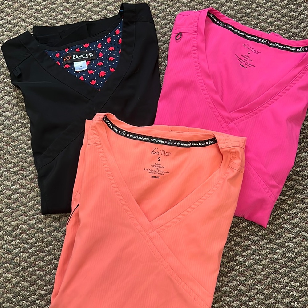 Koi Scrub Top Bundle